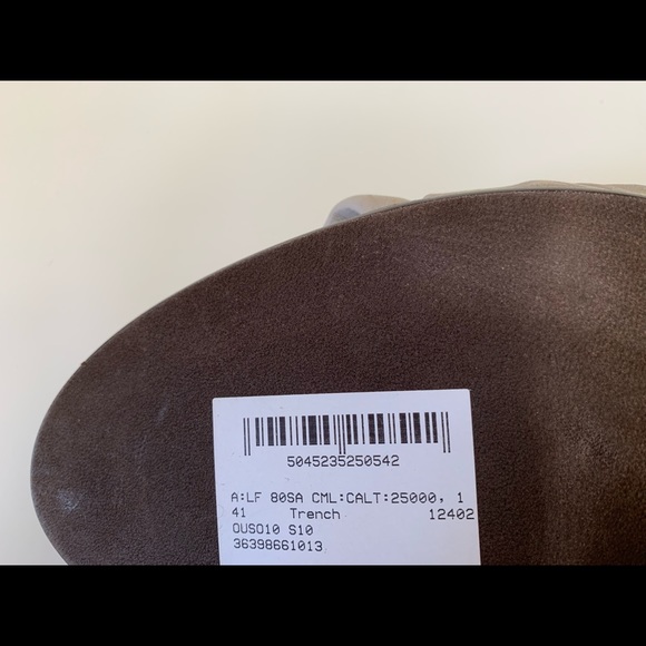 New Burberry Block High Heel Sandals Trench US 9.5 size 41, Heel 3.5 " - Picture 3 of 10